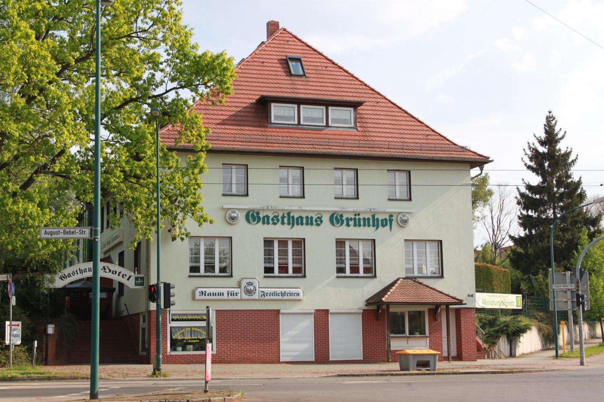 Gasthaus & Hotel Gruenhof Frankfurt  ภายนอก รูปภาพ